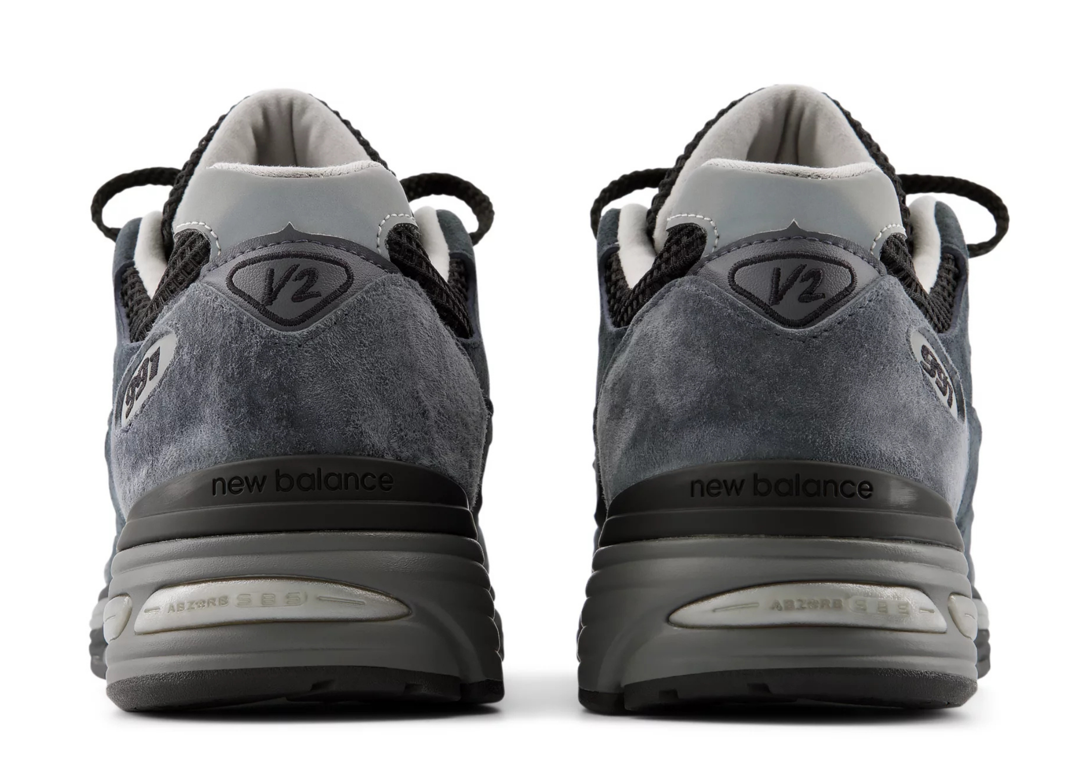 New Balance 991v2 Made in UK Elevated Neutrals Iron - Back