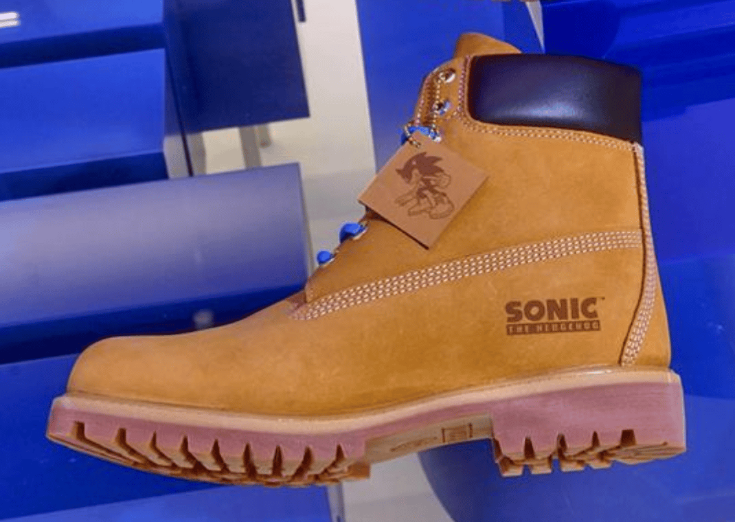Sonic The Hedgehog's Timberland 6-Inch Boot is Limited to 30 Pairs