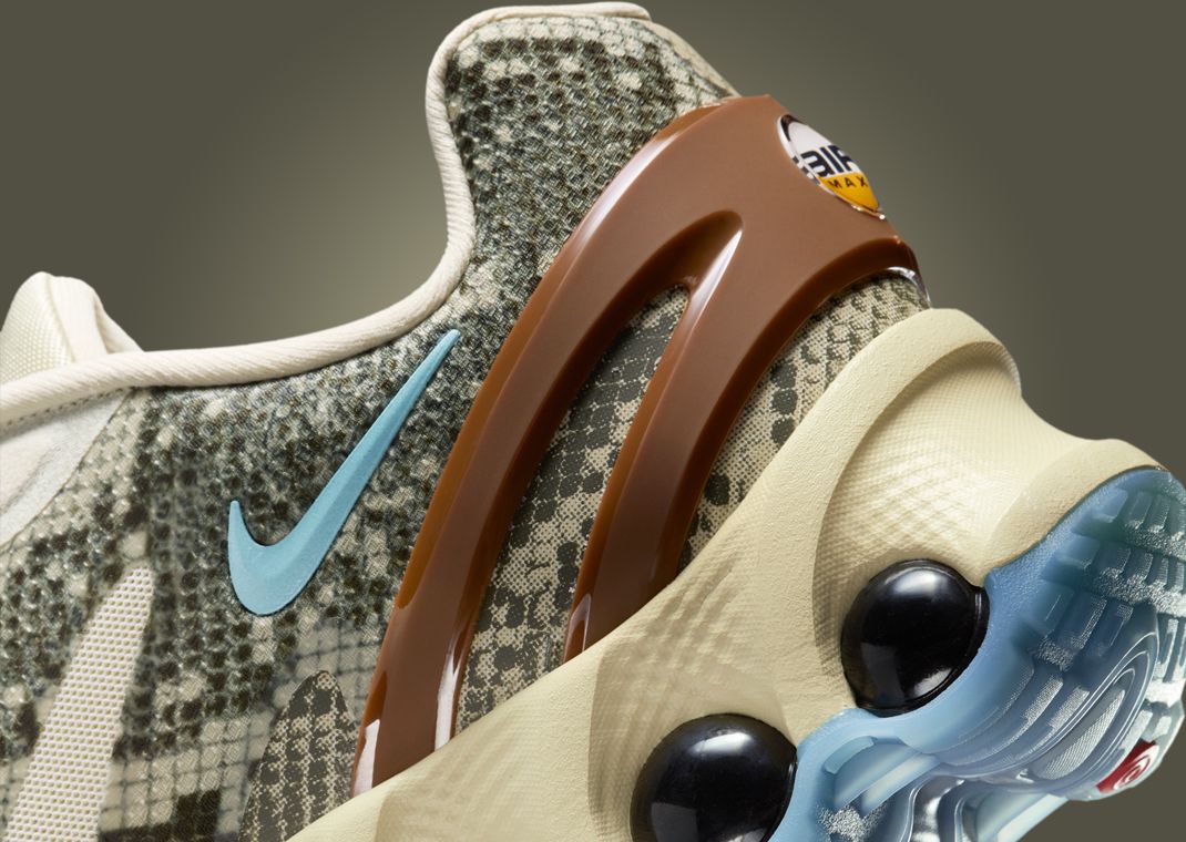 Nike Air Max DN8 Snakeskin Light Khaki Heel