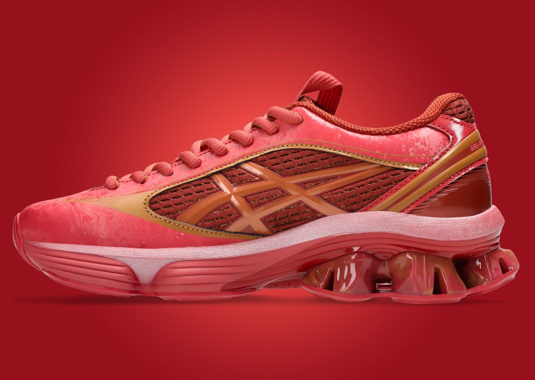 Kiko Kostadinov x Asics US6-S Gel-Kinetic Fluent Cayenne Medial
