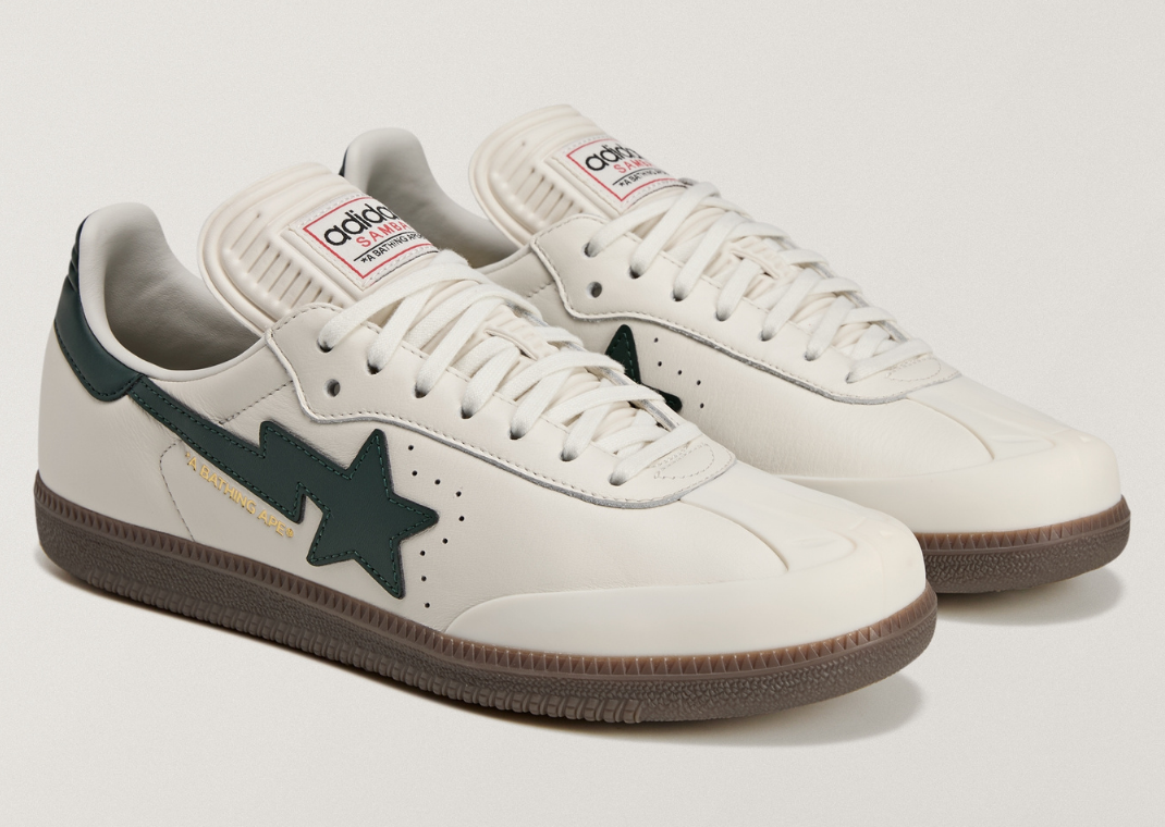BAPE x adidas Samba - Angle