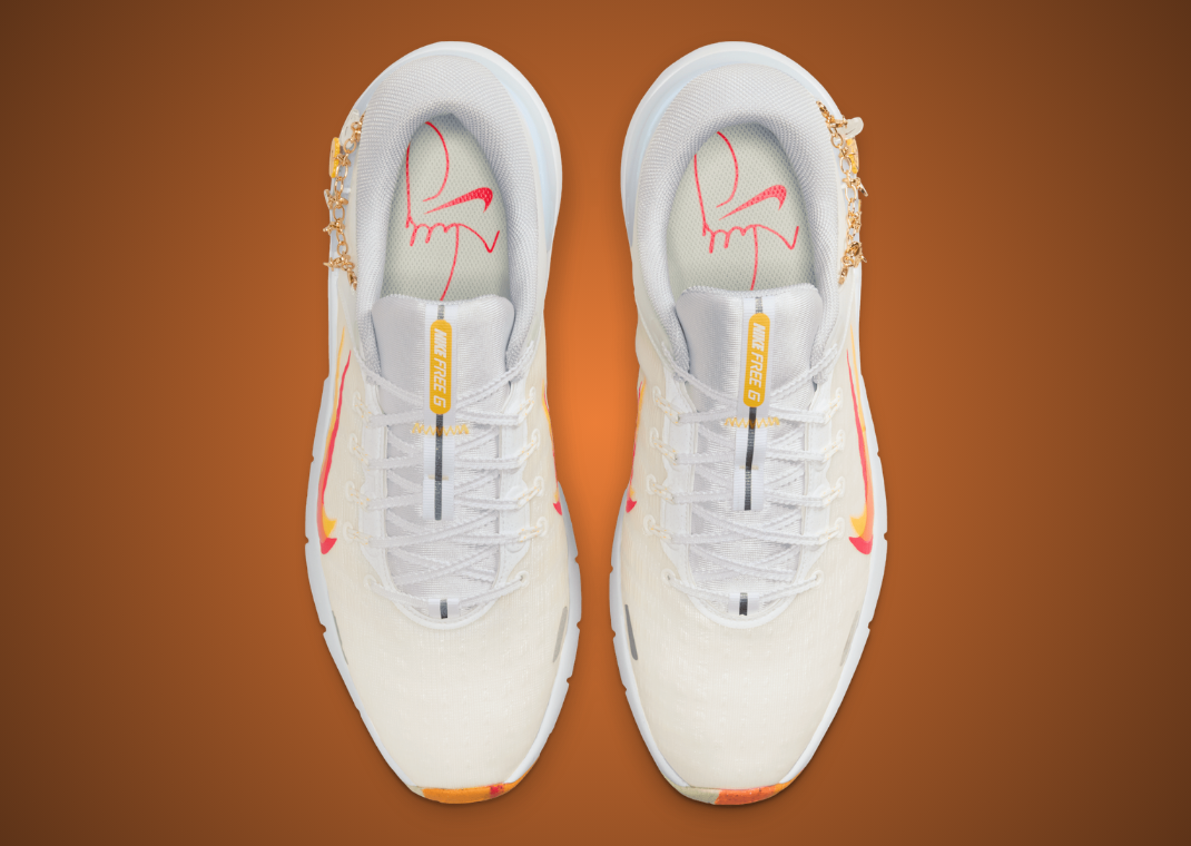 Nelly Korda x Nike Free Golf White Multi-Color Top