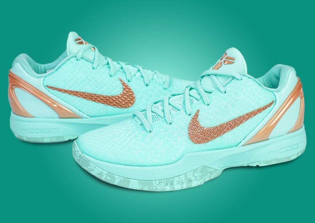 Jalen Brunson x Nike Kobe 6 Protro Statue of Liberty PE
