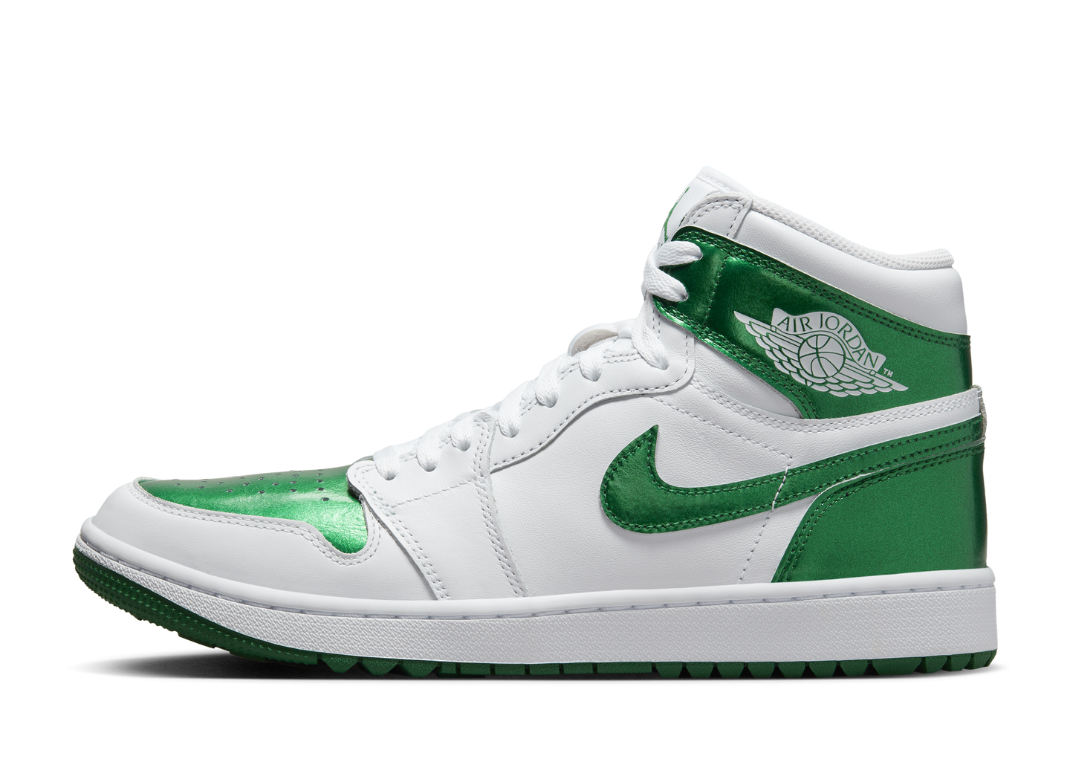 Air Jordan 1 High Golf White Pine Green