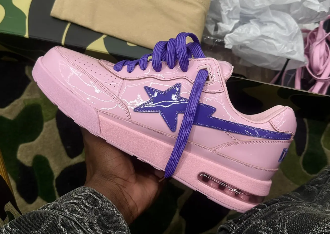 Don Toliver x A Bathing Ape ROAD STA Bubblegum Pink