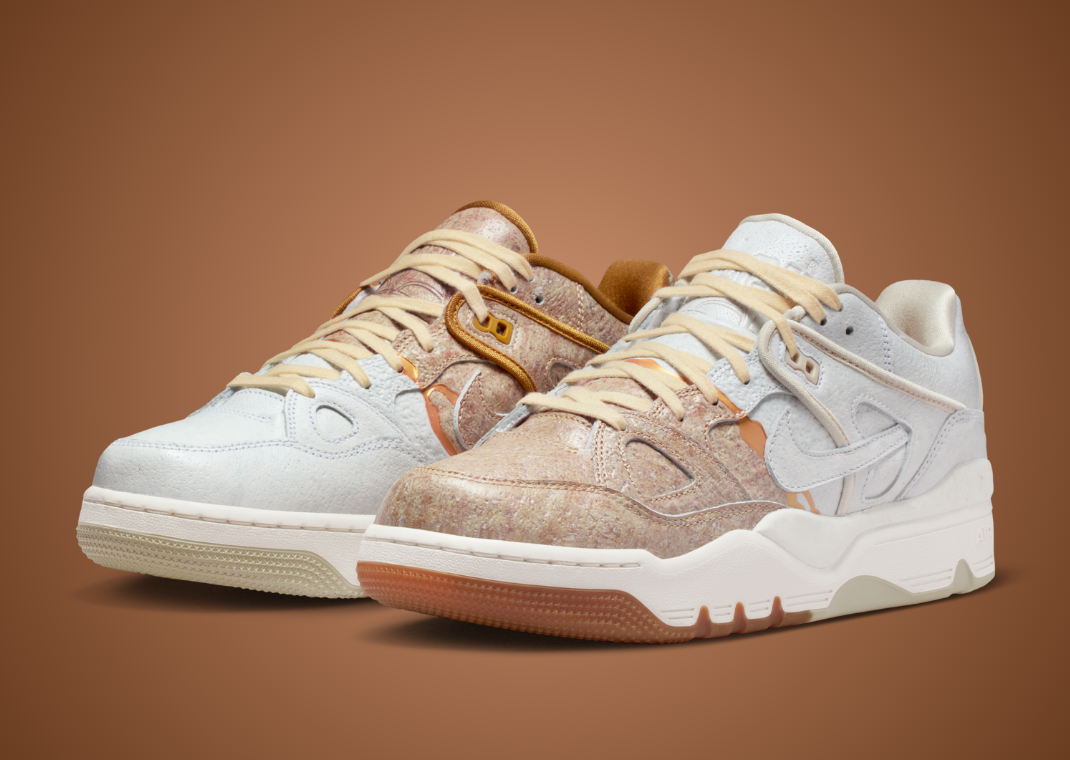 NIGO x Nike Air Force 1 Kintsugi Bamboo - Angle