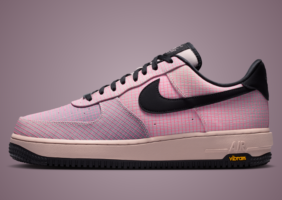 Nike Air Force 1 Low LX Vibram Silt Red - Lateral