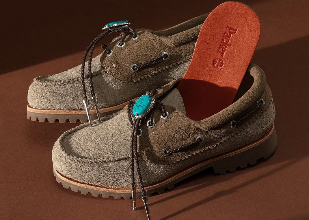 The Packer x Timberland 3-Eye Handsewn Boat Shoe Santa Fe