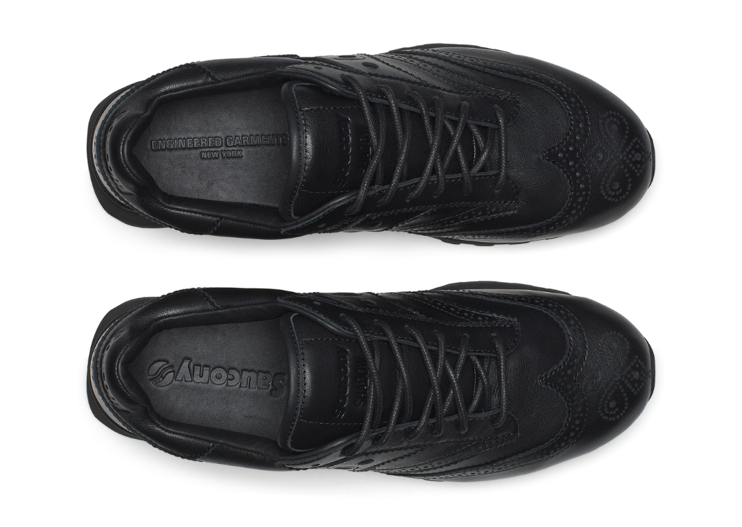 Engineered Garments x Saucony Shadow Original Black - Top