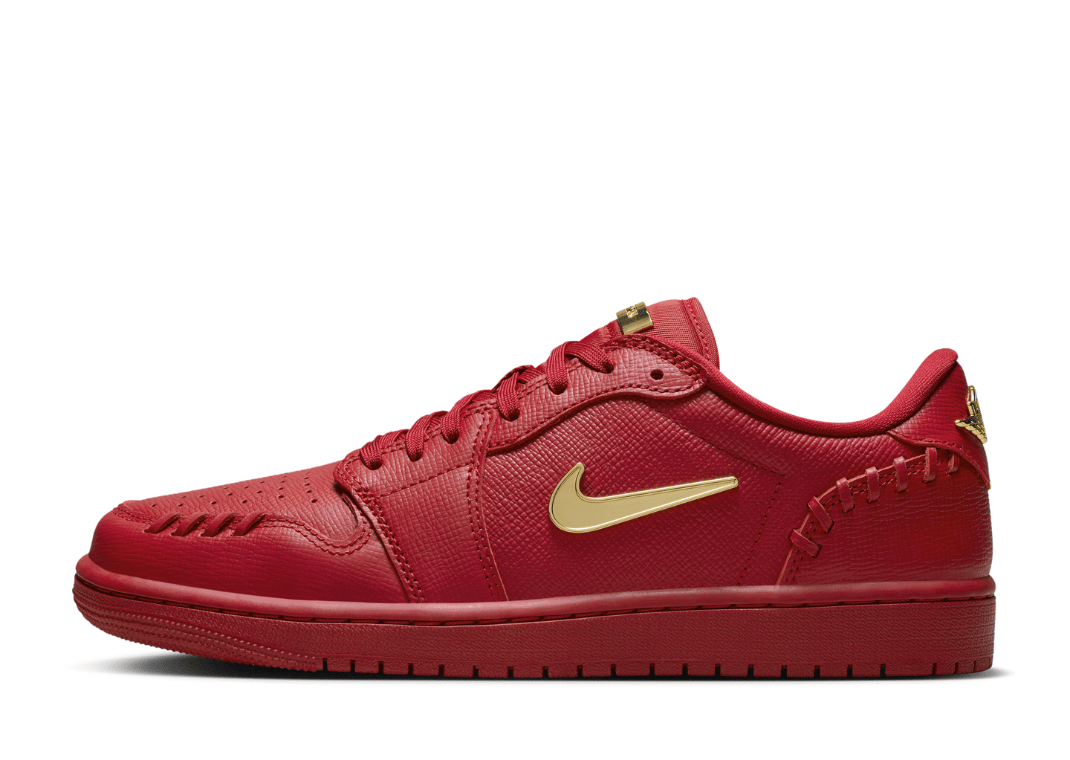 Air Jordan 1 Low Method of Make Gym Red Metallic Gold (W)