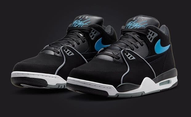 Nike Air Flight 89 Black Noise Aqua