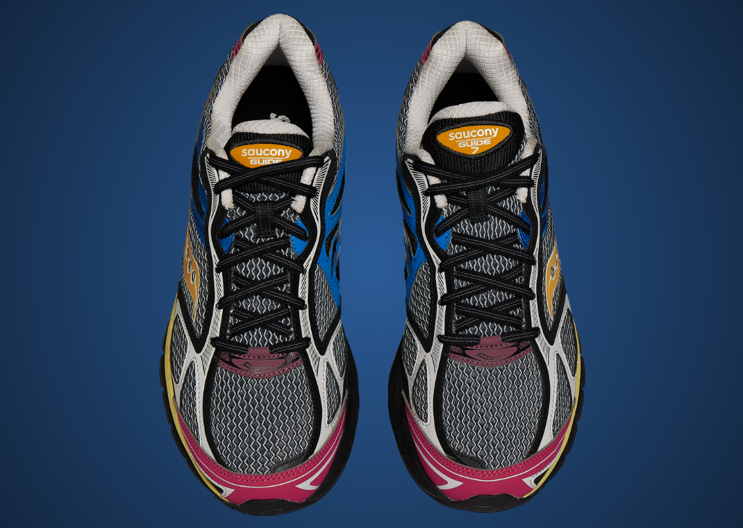 Saucony Guide 7 Black Multi Top