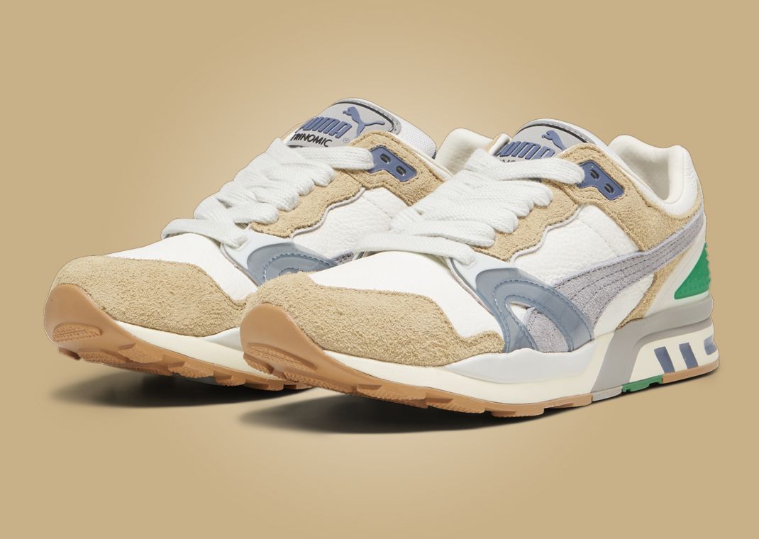 Rhuigi x Puma Trinomic XT-2 Hamptons Pack Sand Dune Warm White Angle