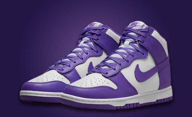 Championship Purple Comes To This Nike Dunk High