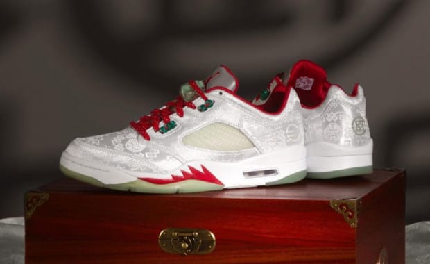 Edison Chen Debuts the F&F CLOT x Air Jordan 5 Retro Low Silk