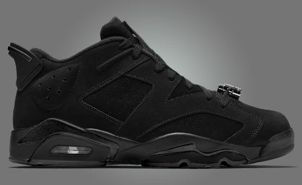 The Women’s Air Jordan 6 Retro Low Blackout Releases Spring 2026