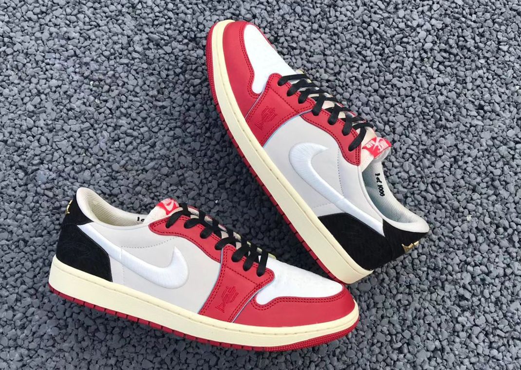 Trophy Room x Air Jordan 1 Retro Low OG SP Home Lateral