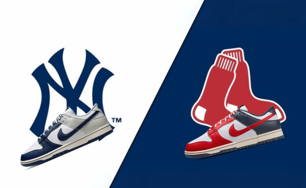 The Red Sox and Yankees Rivalry Gets the Nike Dunk Treatment