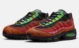 Hong Kong’s Neon Skyline Inspires this Red and Green Air Max 95 Family Reunion Colorway