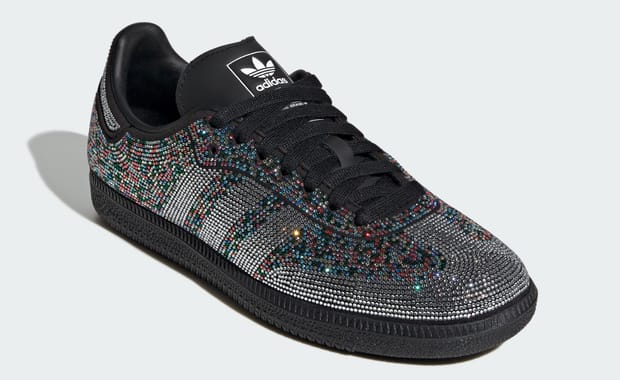 This adidas Samba is Covered in Rainbow Rhinestones