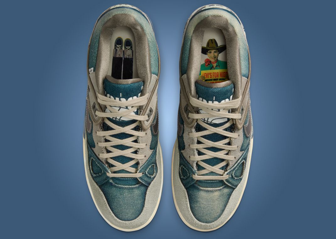 Levi’s x NIGO x Nike Air Force 3 Enigma Stone Top