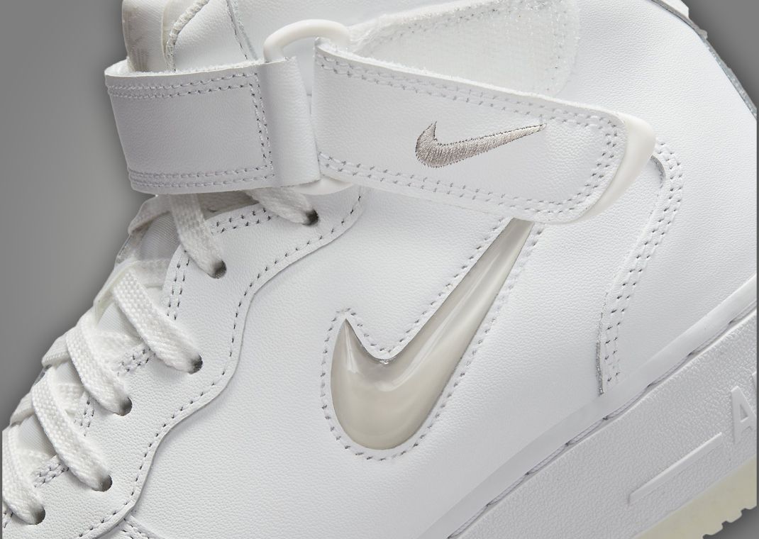 Nike's Air Force 1 Mid Jewel Summit White Is Outrageously Clean