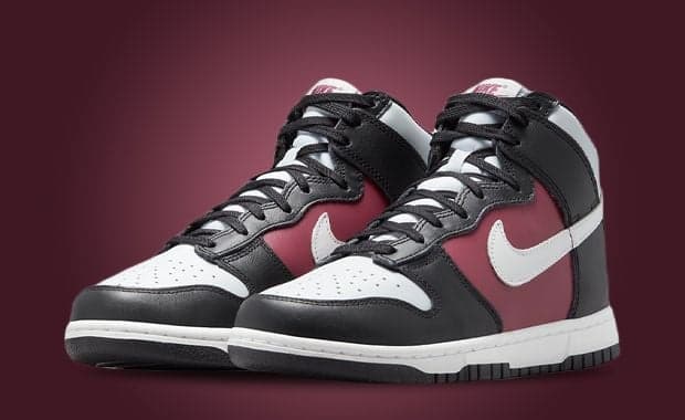 Nike's Dunk High Black Summit White Rosewood Elevates The Panda