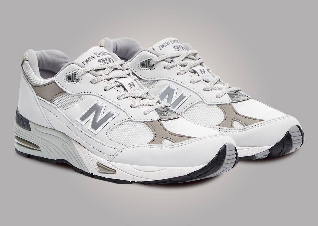 New Balance 991 Made in UK Star White