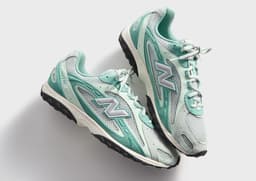 Kith x New Balance 204L Green Angle