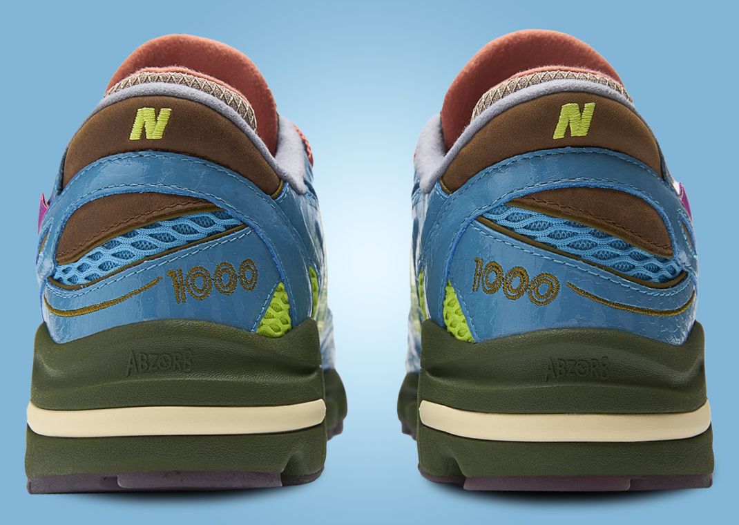 Salehe Bembury x New Balance 1000 Fog Be The Cloud Heel