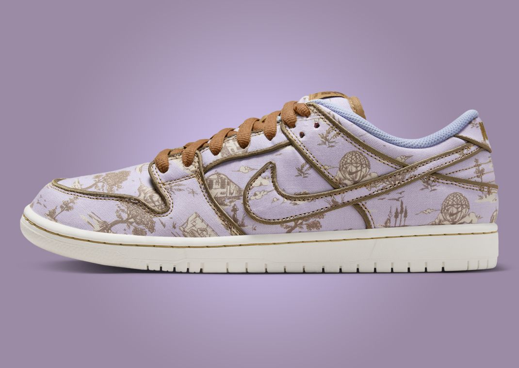 Nike SB Dunk Low Premium Pastoral Print Lateral
