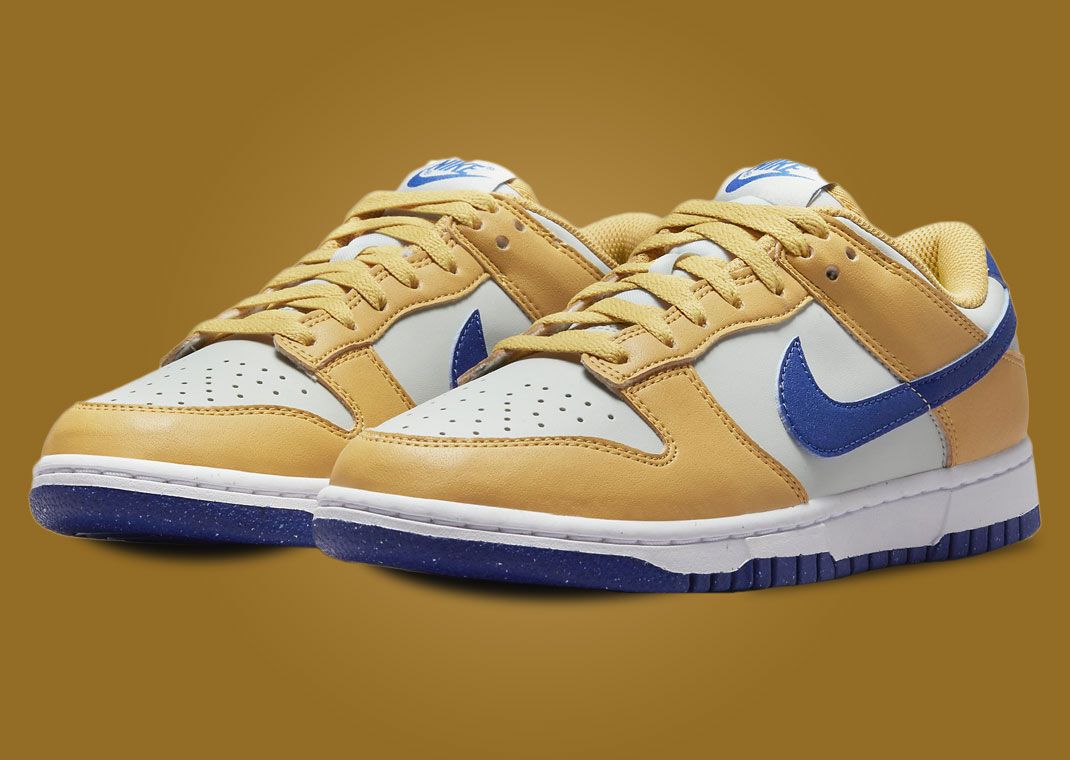 Nike sb dunk low blue yellow online