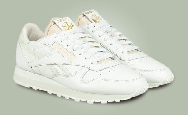 The Aries x Reebok Classic Leather Mystic's Shoe Releases January 2024