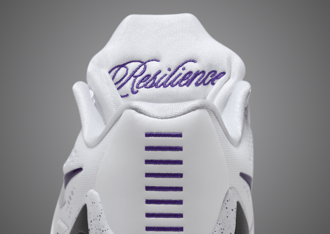 Nike Kobe 9 EM Low Protro Lakers Home Tongue