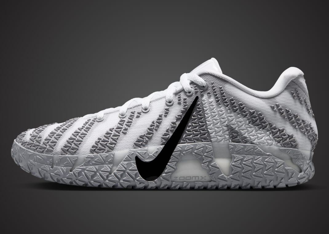 Nike Ja 3 TB White Wolf Grey lateral