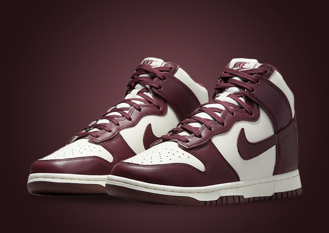 Nike Dunk High Burgundy Crush (W)