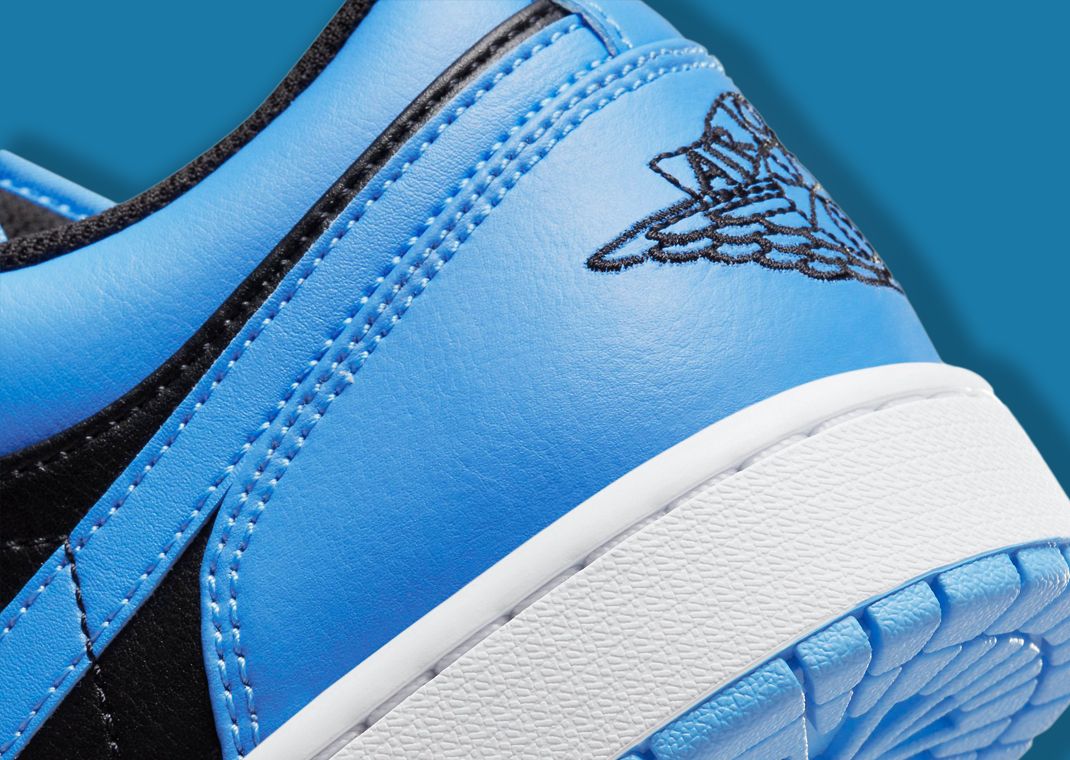air jordan 1 low university blue black release date