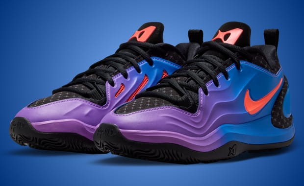 A’ja Wilson’s Nike A’Two adds a Purple and Blue Gradient Kids’ Pair to the Mix