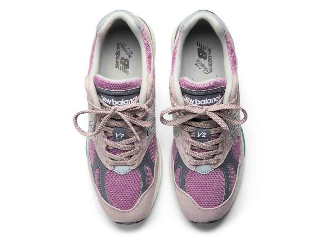 New Balance 991v2 Made in UK Smoked Pearl