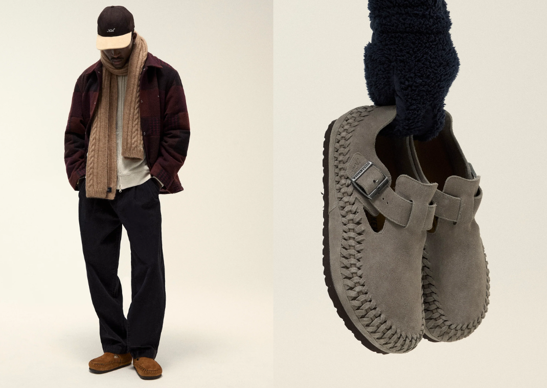 Kith x Birkenstock London Braided Winter 2024 Collection