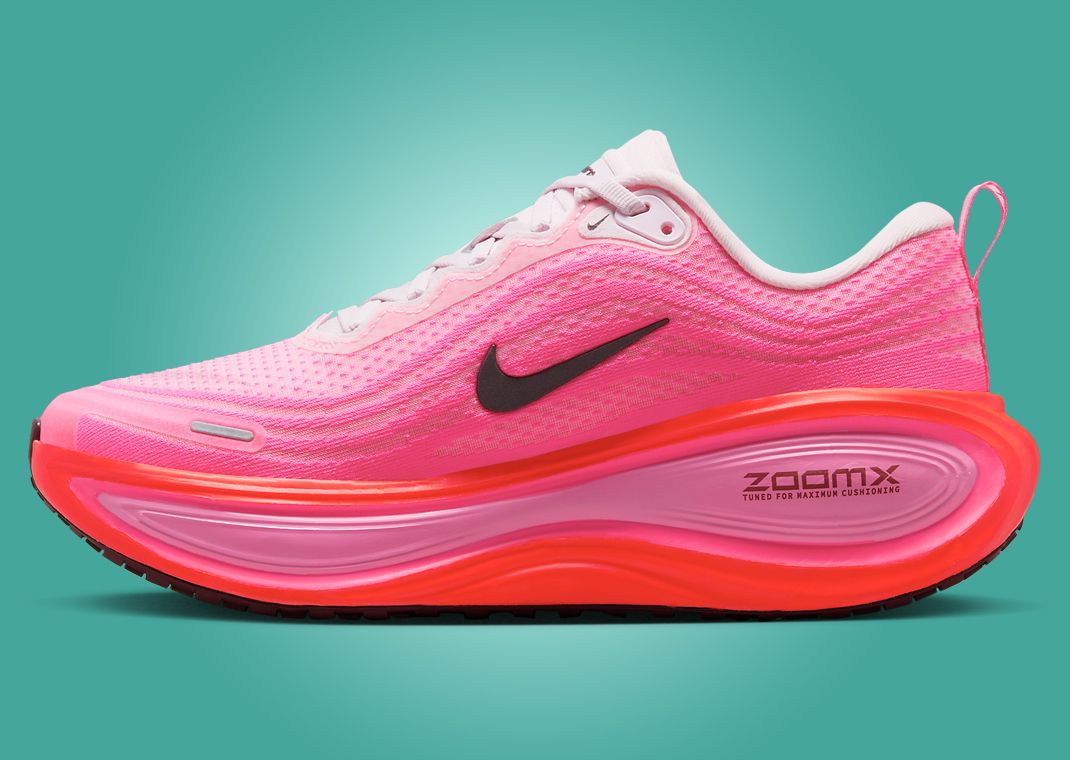 Nike Vomero Plus Hyper Pink Bright Crimson (W) Medial