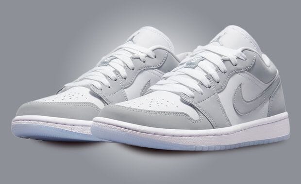 The Women's Exclusive Air Jordan 1 Low White Wolf Grey Restocks October 2024