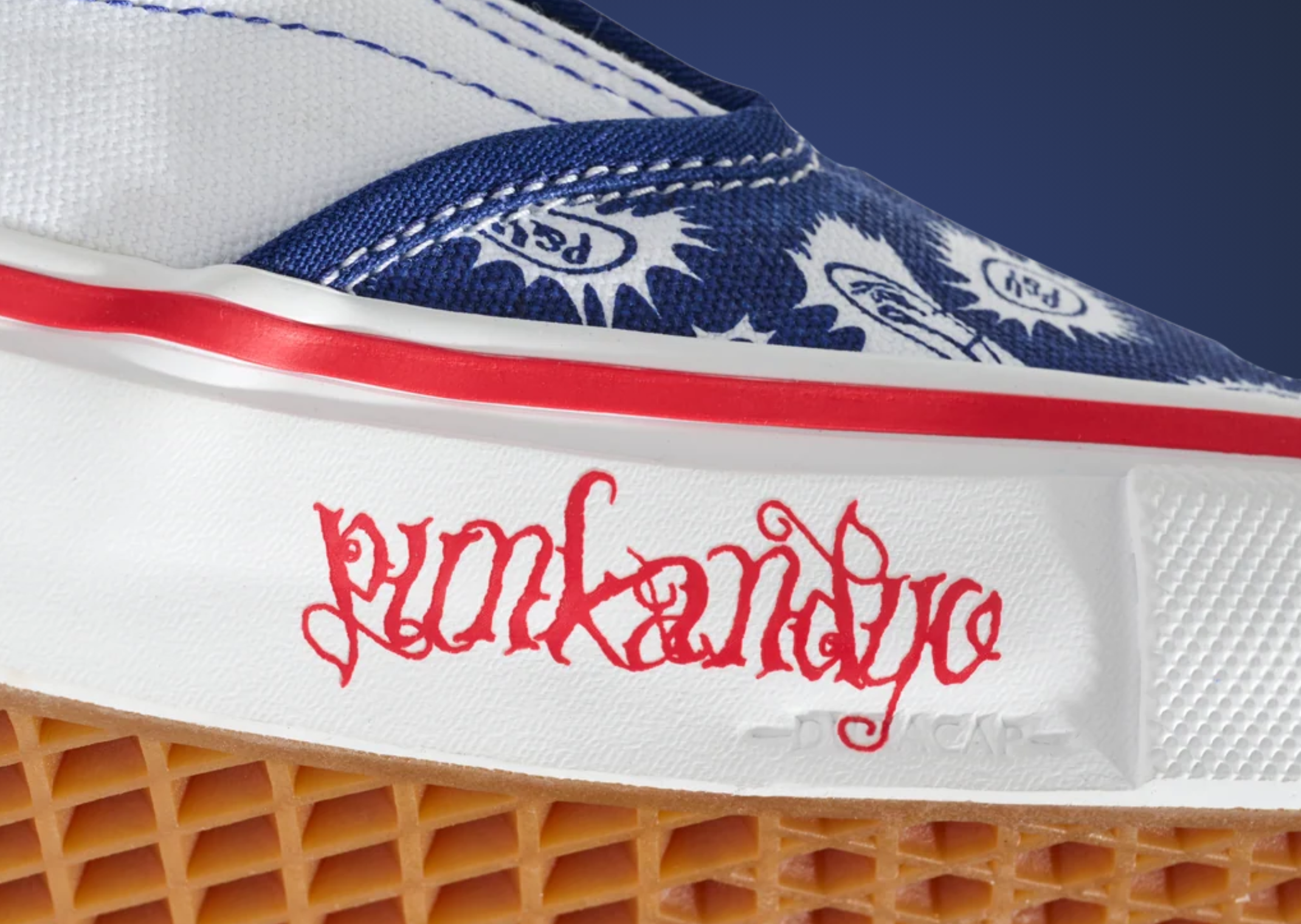 Punkandyo x Vans Classic Slip-On Navy