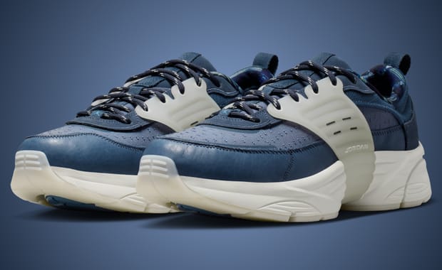 The Jordan Trunner O/S adds Raised Stitching Accents in Ashen Slate