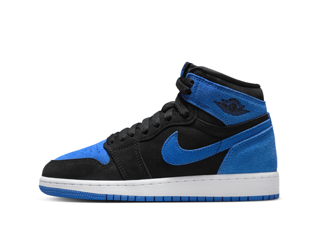 Air Jordan 1 High OG Reimagined Royal (GS) Lateral