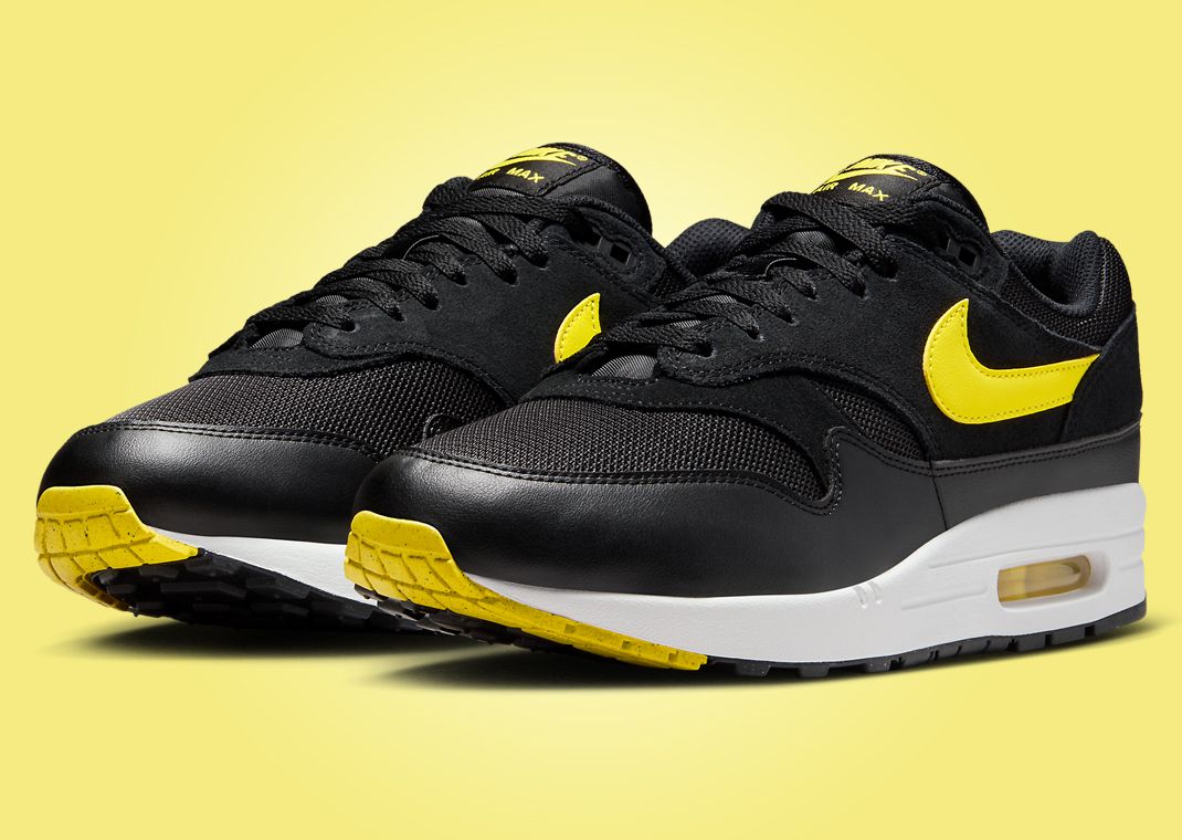 Nike Air Max 1 Black Opti Yellow