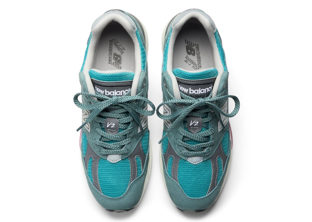 New Balance 991v2 Made in UK Porcelain Green