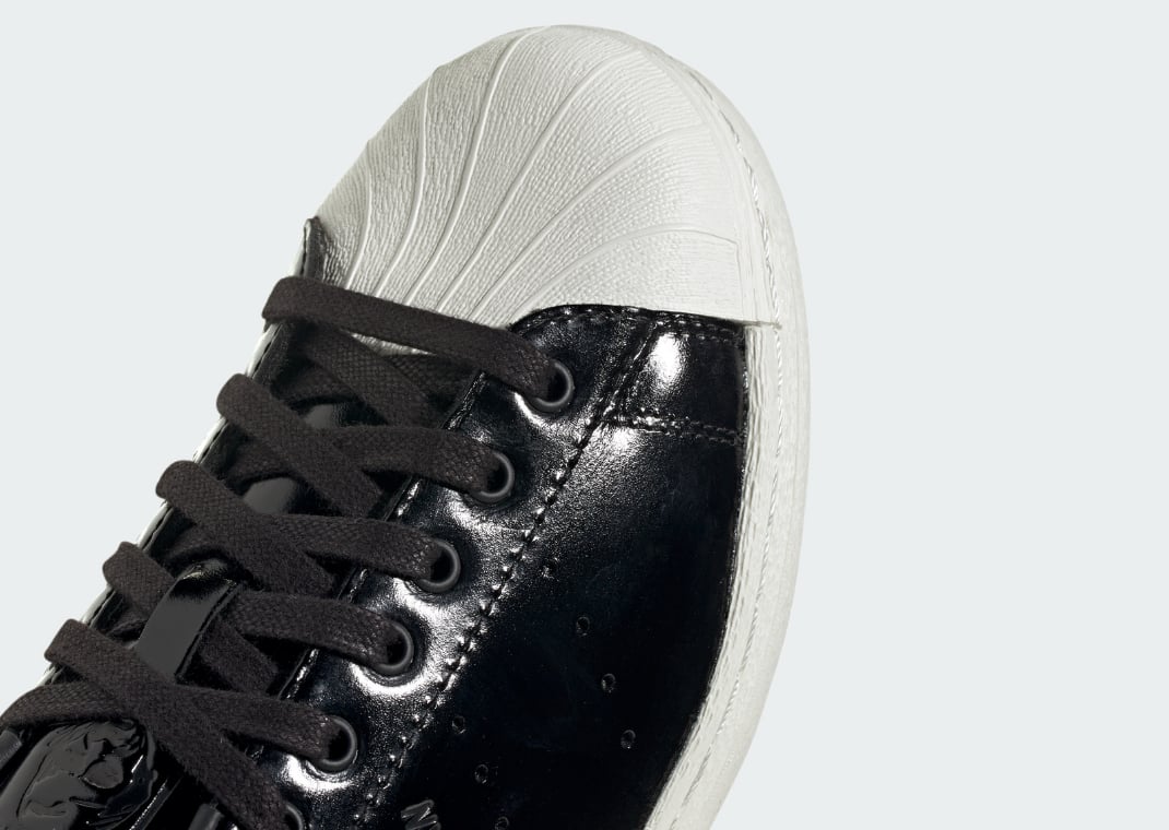 V.A. x adidas Superstan Black White
