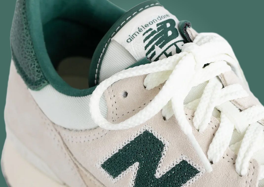Aime Leon Dore x New Balance 475 Green Detail