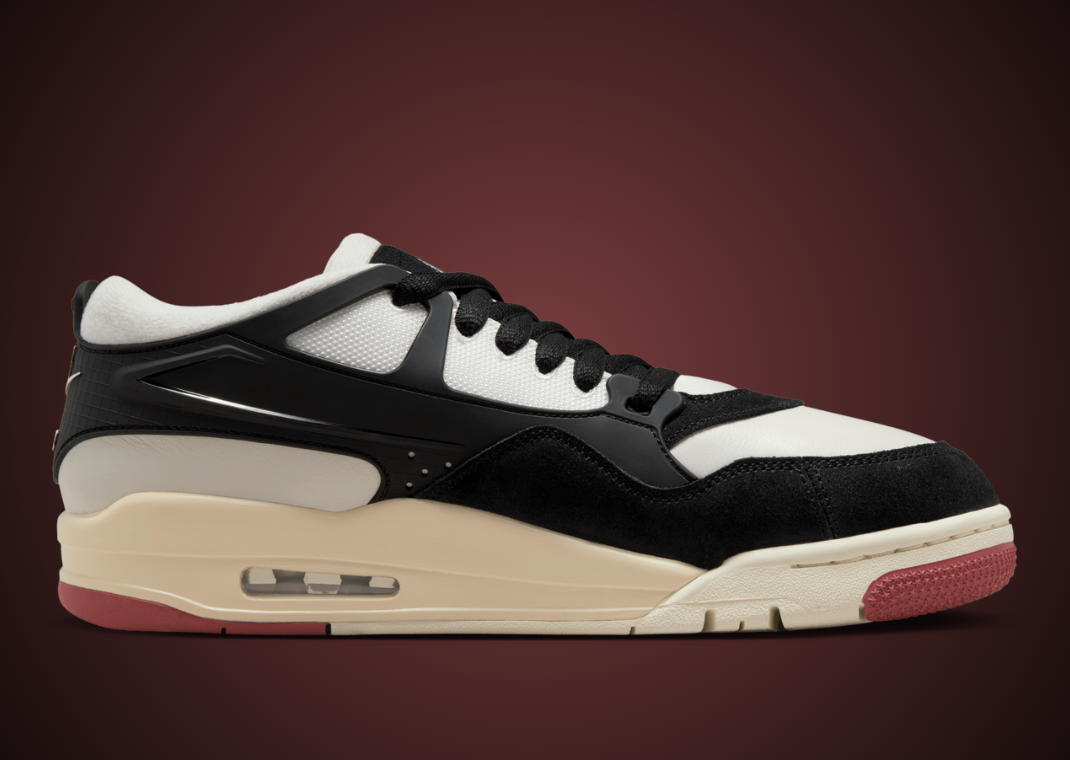Air Jordan 4 RM Sail Black Canyon Rust Medial